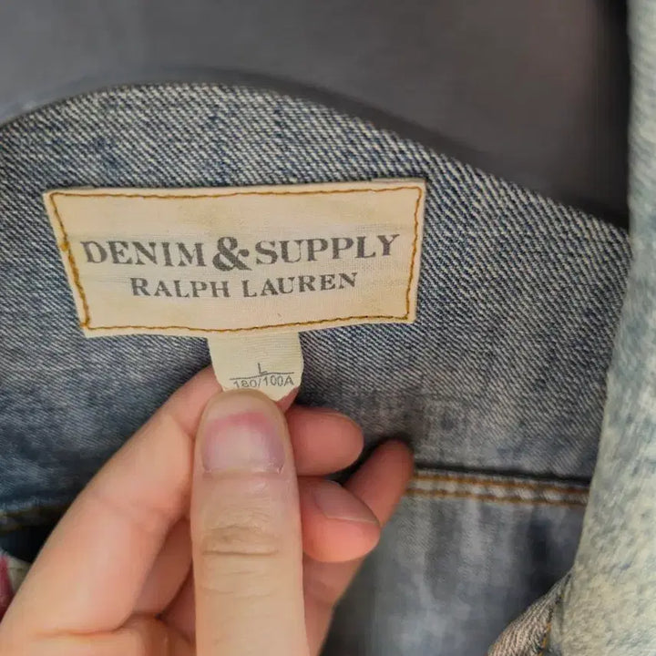 [BUNJANG] Denim &amp; Supply Americana Flag Denim Jacket / 데님앤서플라이 성조기 데님 자켓