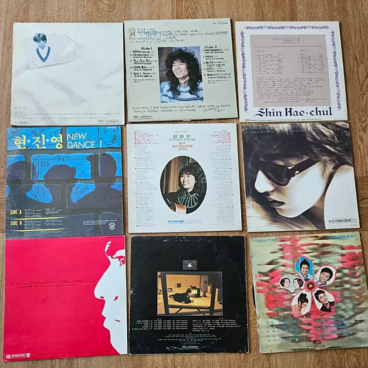 [BUNJANG] Various Korean Pop LP Collection: Lee Moon-sae, Shin Hae-chul, Jeon In-kwon, Hyun Jin-young / 한국 가요 LP 음반 모음  이문세.신해철 전인권.현진영
