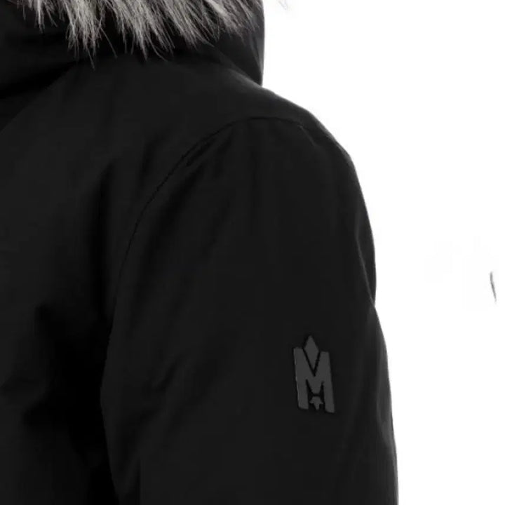 [BUNJANG] Mackage Black Fox Fur Down Puffer Jacket / 맥케이지 블랙 폭스퍼 패딩 UK 40
