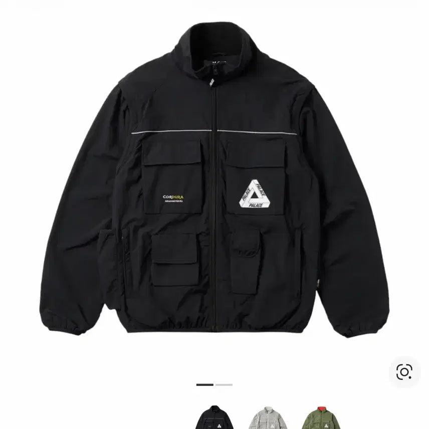 [BUNJANG] Palace Cordura RS Zip Off Jacket XL / 팔라스 코듀라 RS 집 오프 자켓 XL