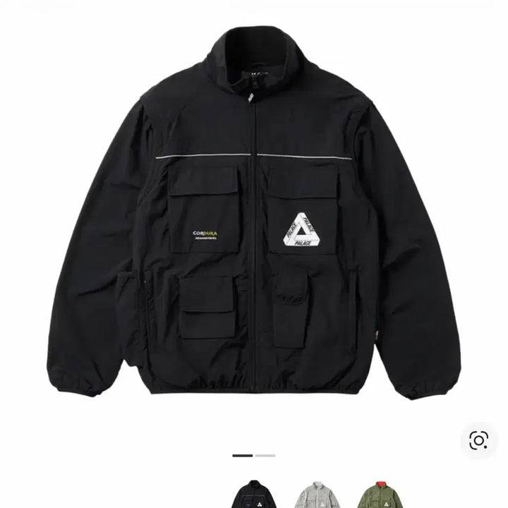 [BUNJANG] Palace Cordura RS Zip Off Jacket XL / 팔라스 코듀라 RS 집 오프 자켓 XL