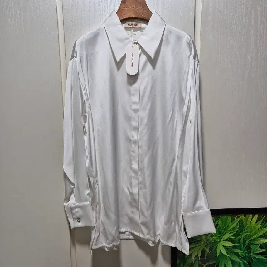 [BUNJANG] Marie Claire White Blouse / (타임세일)(새상품)마리끌레르 화이트 블라우스