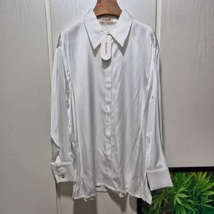 [BUNJANG] Marie Claire White Blouse / (타임세일)(새상품)마리끌레르 화이트 블라우스