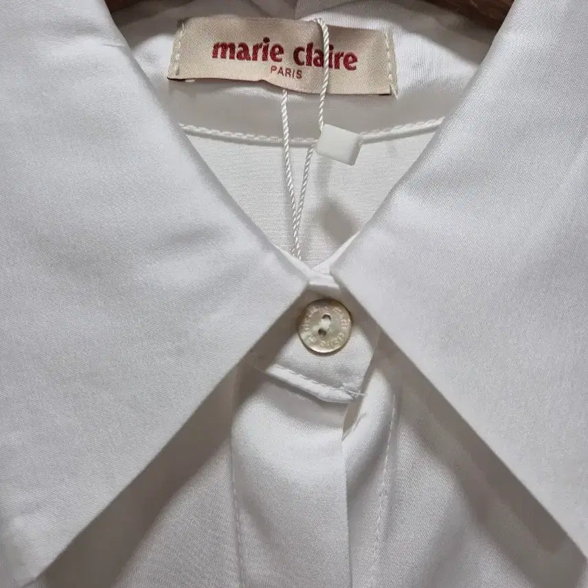 [BUNJANG] Marie Claire White Blouse / (타임세일)(새상품)마리끌레르 화이트 블라우스