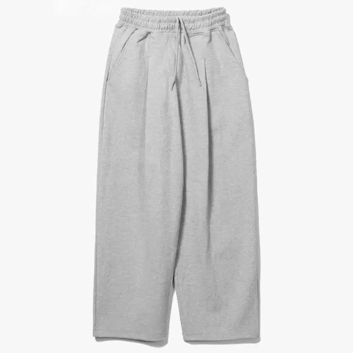 [BUNJANG] Zero One-Tuck Sweatpants Melange Grey S / 제로 원턱 스웻팬츠 멜란지그레이 S