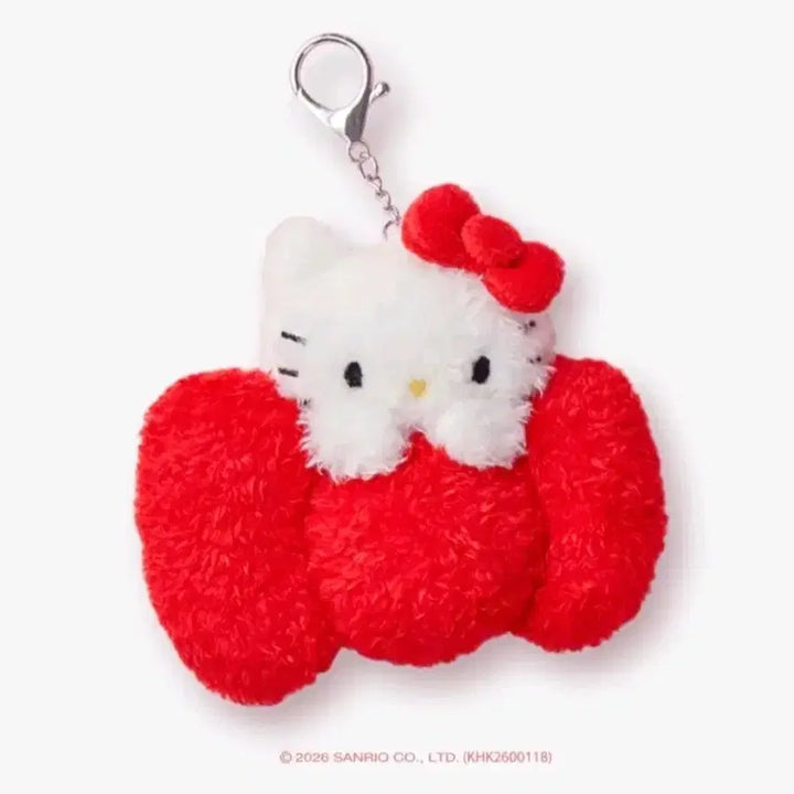 [BUNJANG] Sanrio Hello Kitty T-Money Transportation Card Plush Keychain / 티머니 교통카드 헬로키티 봉제인형 키링 새제품