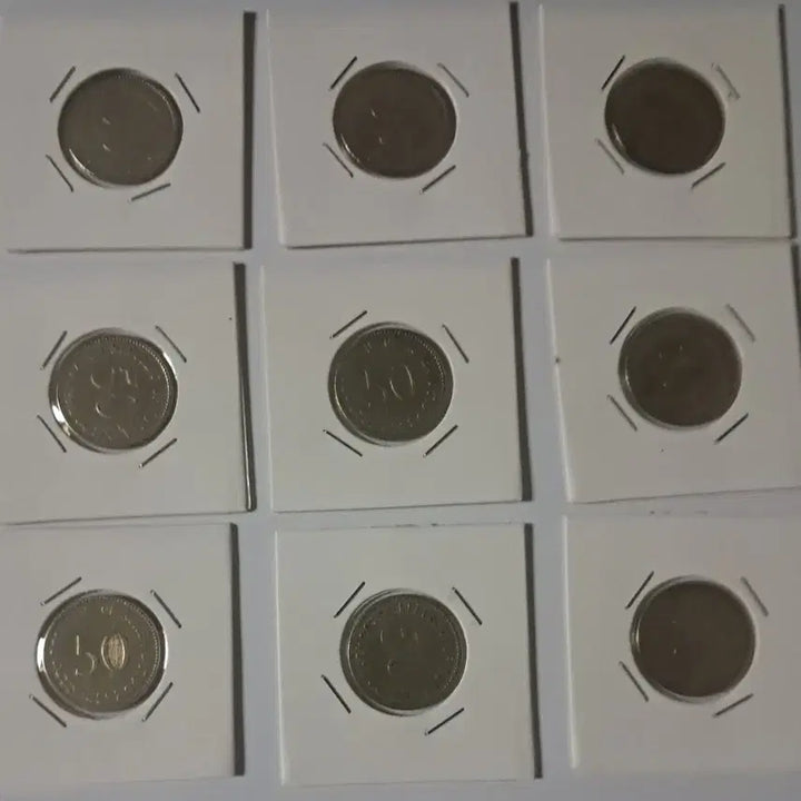 [BUNJANG] 1959 50 Hwan Coins (9 pcs) / 1959년 50환 9개