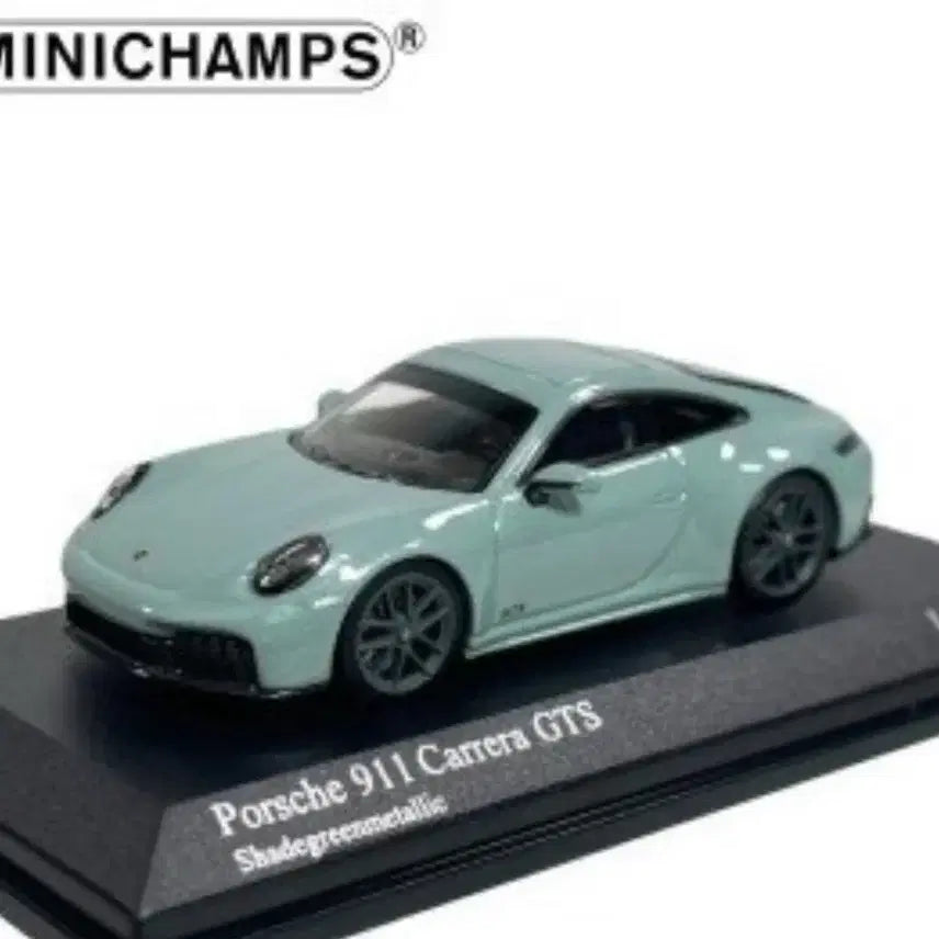 [BUNJANG] Minichamps Porsche 911 Carrera GTS 1/64 Scale Green Metallic Diecast Model / 미니챔프 포르쉐 911 카레라 GTS2025모형 그린메탈릭 1/64