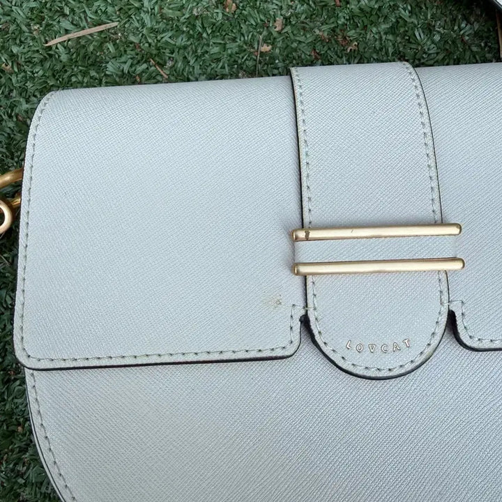 [BUNJANG] Lovecat Genuine Leather Shoulder Bag / 러브캣 정품 가방 50000