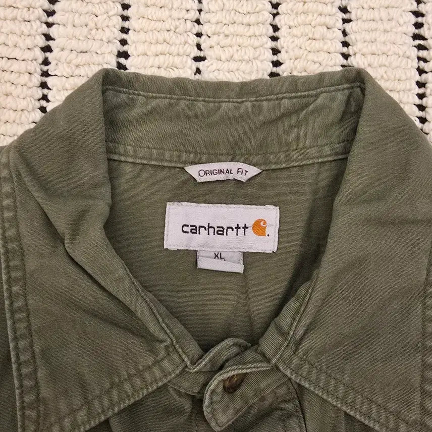 [BUNJANG] Carhartt Polo T-Shirt XL / 칼하트 폴로 반팔 셔츠_XL
