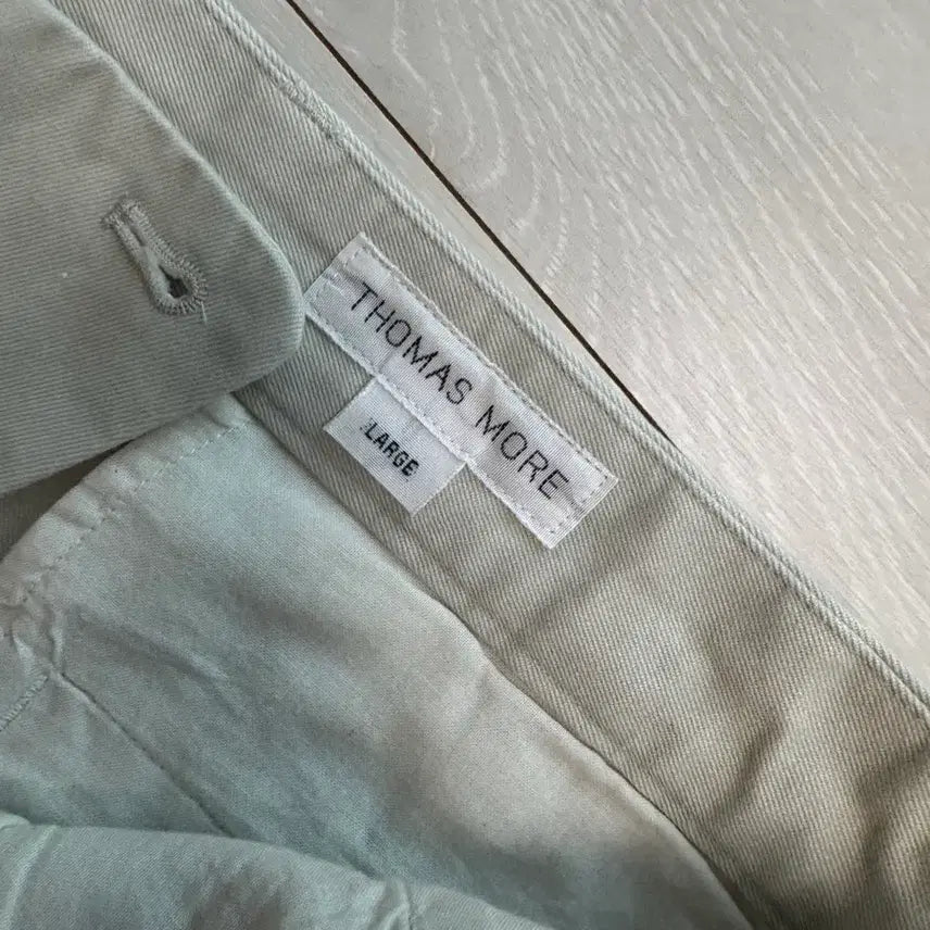 [BUNJANG] Thomasmore Pinelli Pants (Gray Beige) / 토마스모어 피치넬리팬츠 (그레이베이지)