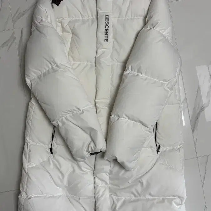 [SOLD OUT] 디스커버리 롱패딩 화이트 95
