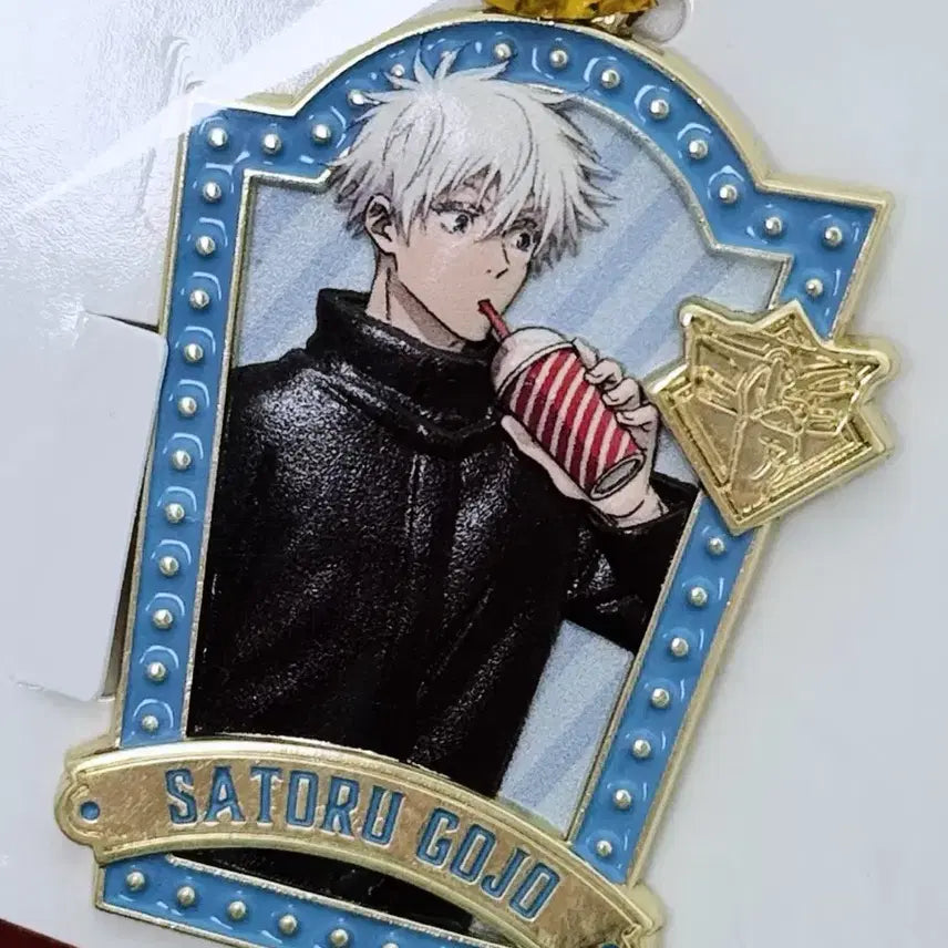 [BUNJANG] Jujutsu Kaisen Shibuya Incident Special Edition Relief 3D Keychain - Satoru Gojo / 주술회전 특별편집판 선행상영 릴리프 입체 키링 - 고죠 사토루
