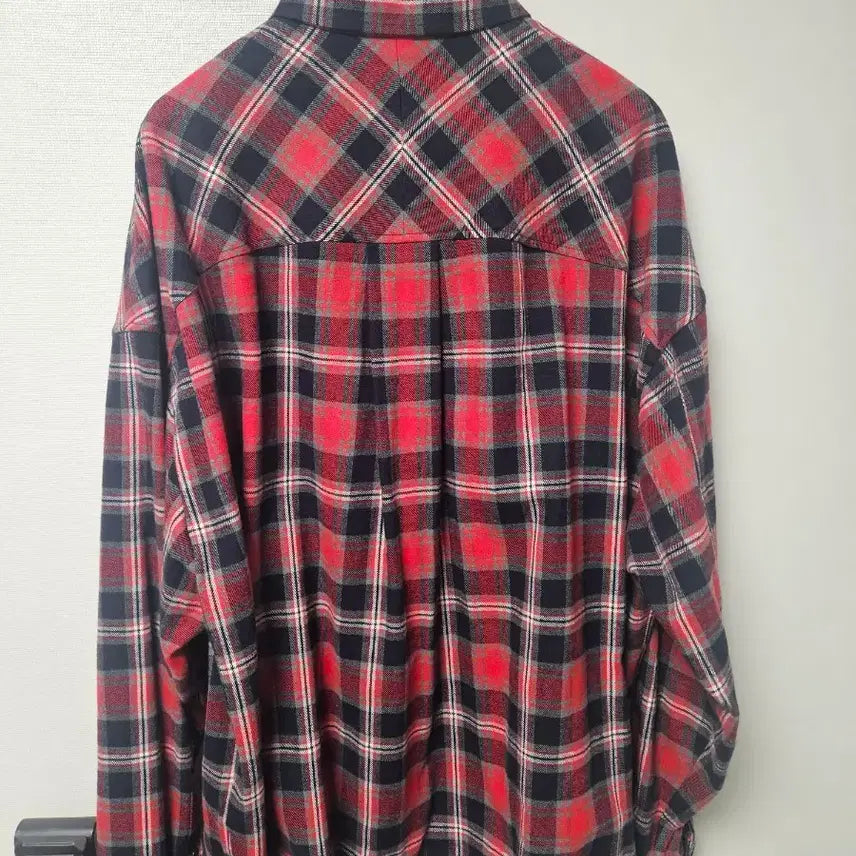 [BUNJANG] Juun.J 24FW Red Check Shirt Size 52 / [준지] 24fw레드 체크셔츠 팝니다(52)