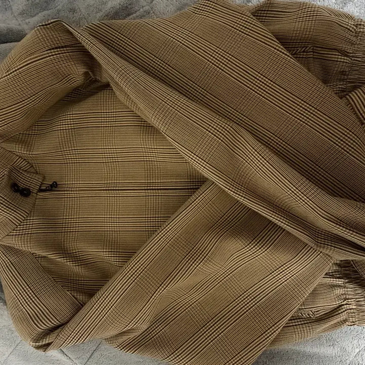 [BUNJANG] Recto Glen Check Harrington Jacket (L) / 렉토 글렌체크 해링턴 자켓(L)