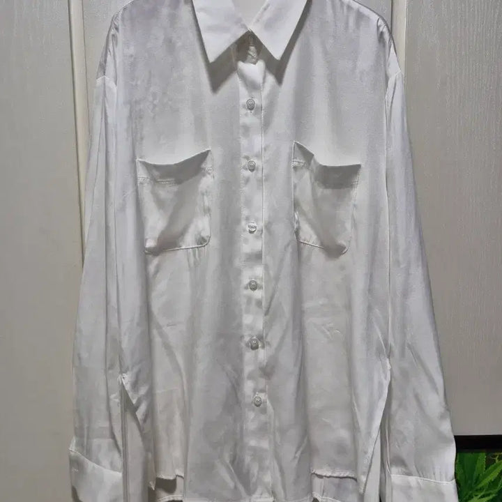 [BUNJANG] HAKE Strap Slit Shirt Blouse / (타임세일)(새상품)HAKE 스트랩트임 셔츠블라우스