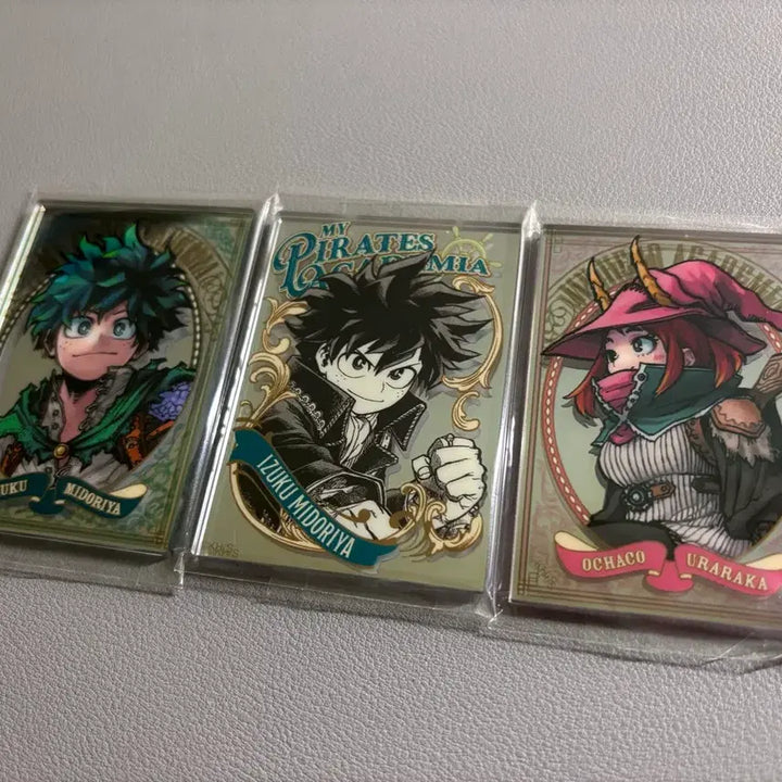 [BUNJANG] My Hero Academia Pop-Mirror Style Acrylic Sticker Bundle Set / 일괄) 히로아카 팝미러풍 아크릴 스티커 미도리야 우라라카