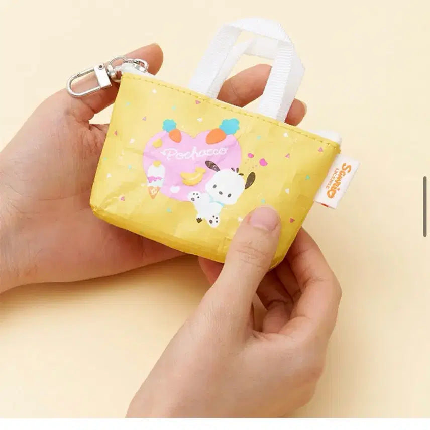 [BUNJANG] Pochacco Mini Keyring Bag Charm / 포챠코 미니 키링백