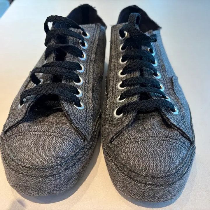 [BUNJANG] Mihara Yasuhiro Peterson OG Sole Denim Sneakers 260 / 미하라야스히로 피터슨 OG SOLE 데님 스니커즈 260