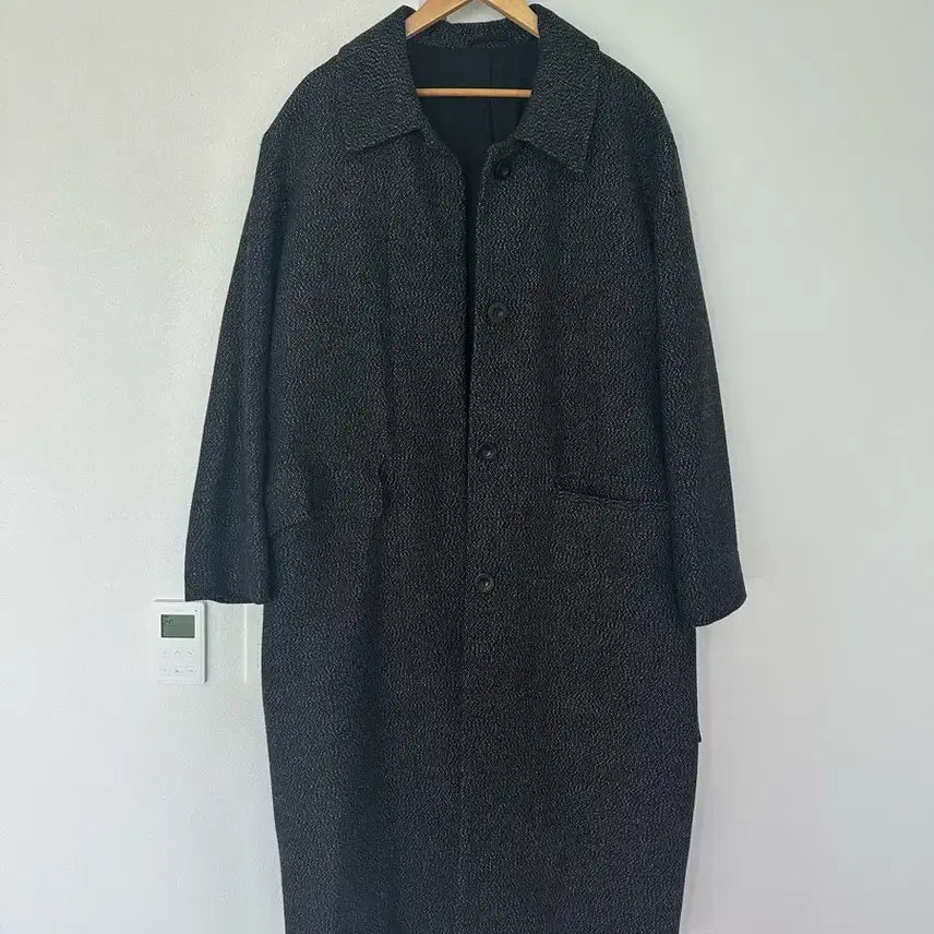 [BUNJANG] COS Black Textured Coat / Cos 블랙 텍스쳐 코트