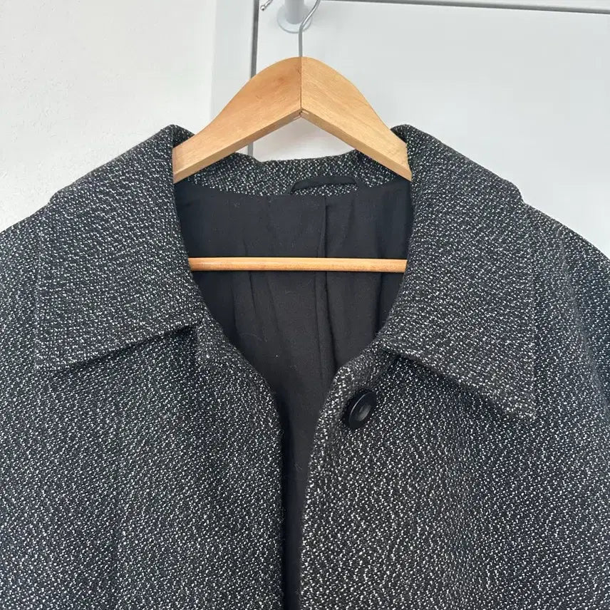 [BUNJANG] COS Black Textured Coat / Cos 블랙 텍스쳐 코트