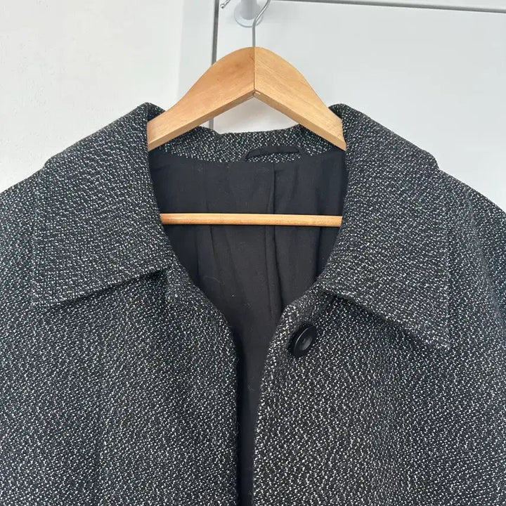[BUNJANG] COS Black Textured Coat / Cos 블랙 텍스쳐 코트