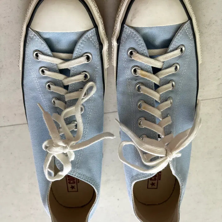 [BUNJANG] Converse Japan J OX Sky Blue / 컨버스 재팬 제이옥스 J OX 하늘색 280