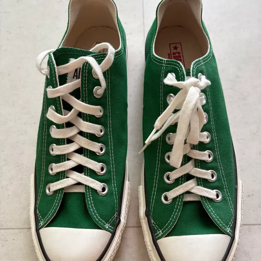[BUNJANG] Converse Japan J OX Green Sneakers (280mm) / 컨버스 재팬 제이옥스 J OX 초록색 9.5 280