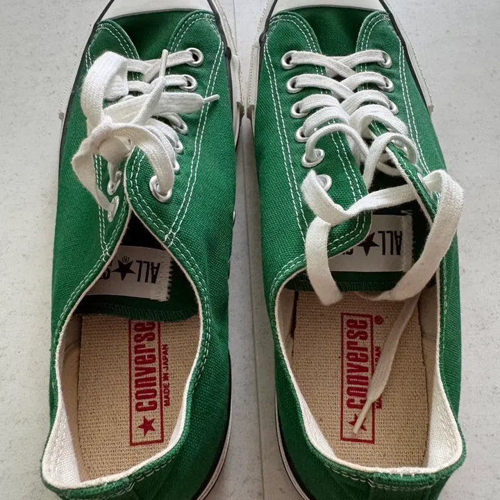 [BUNJANG] Converse Japan J OX Green Sneakers (280mm) / 컨버스 재팬 제이옥스 J OX 초록색 9.5 280