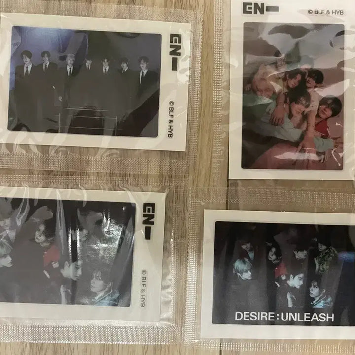 [BUNJANG] ENHYPEN Moncher Ttibusil Bundle Set / 몽쉘 엔하이픈 띠부씰 4종 일괄판매