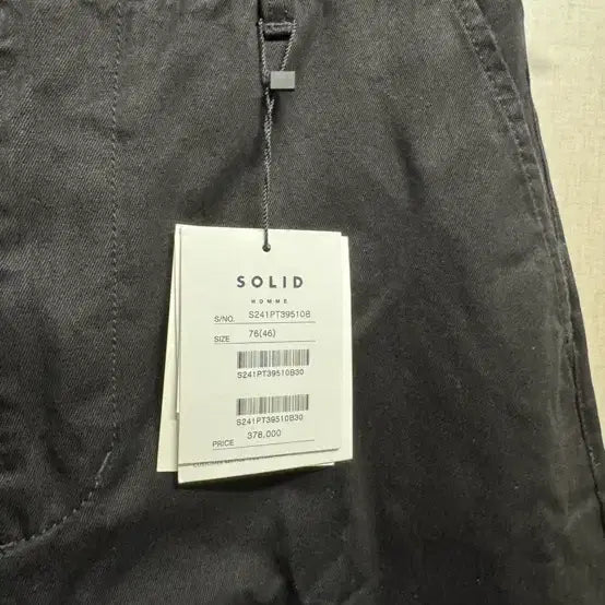 [BUNJANG] Solid Homme Black Jeans Pants Size 46 / 솔리드 옴므 블랙진 바지 46사이즈