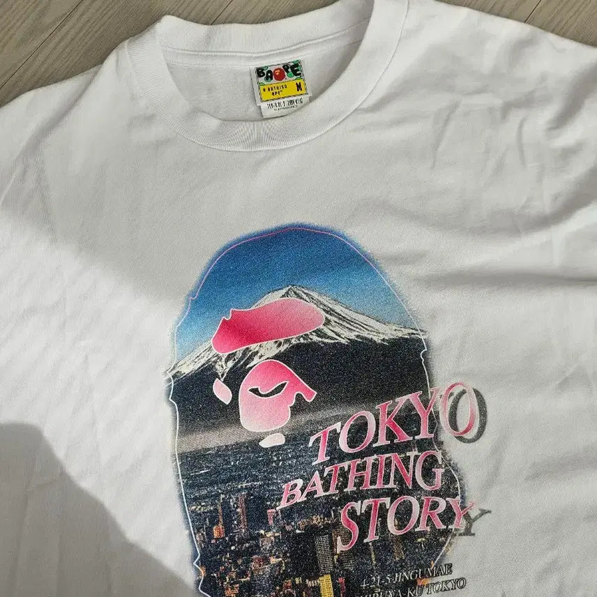 [BUNJANG] BAPE Cityscape T-Shirt - Medium / 베이프 시티스케이프 티셔츠 M
