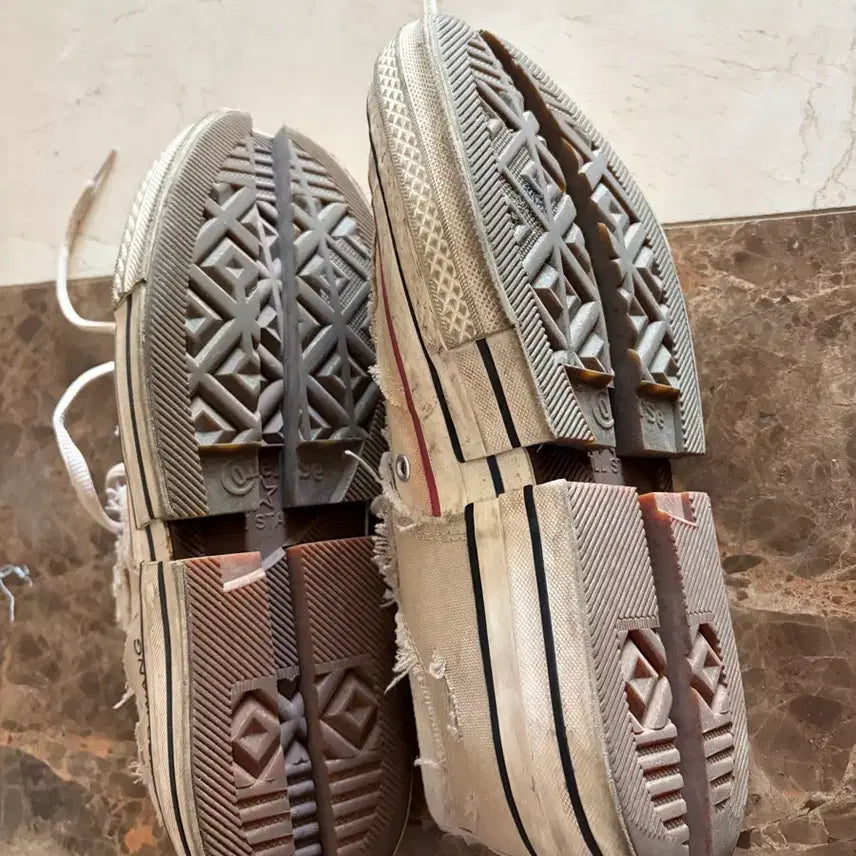 [BUNJANG] Converse Feng Chen Wang Chuck 70 Low Brown Rice 260 / 컨버스 펑첸왕 척70 로우 브라운라이스색상 260
