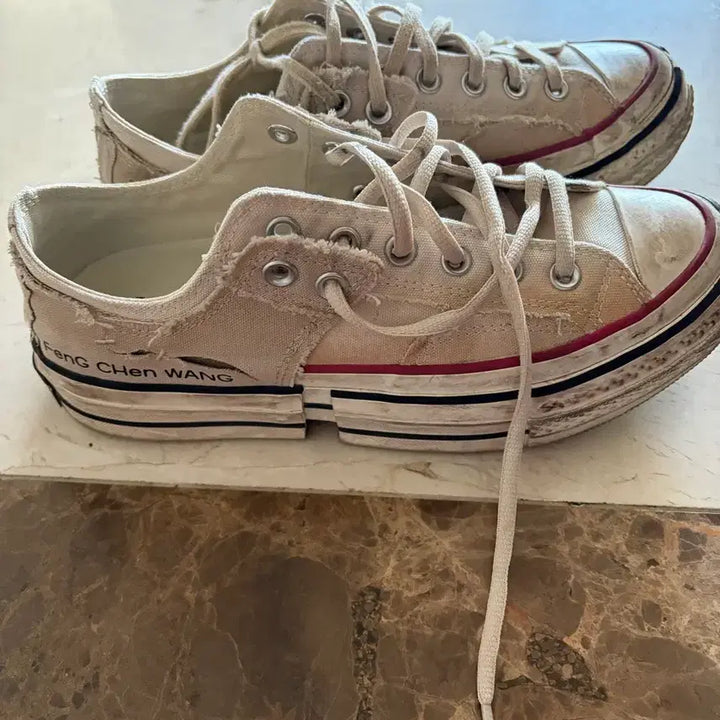 [BUNJANG] Converse Feng Chen Wang Chuck 70 Low Brown Rice 260 / 컨버스 펑첸왕 척70 로우 브라운라이스색상 260