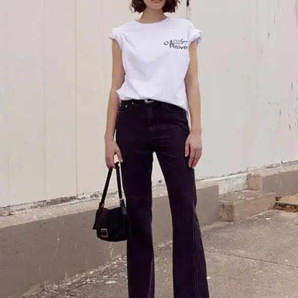 [BUNJANG] RAVE Black Bootcut Denim Pants S / 레이브 부츠컷 데님 팬츠 블랙 s