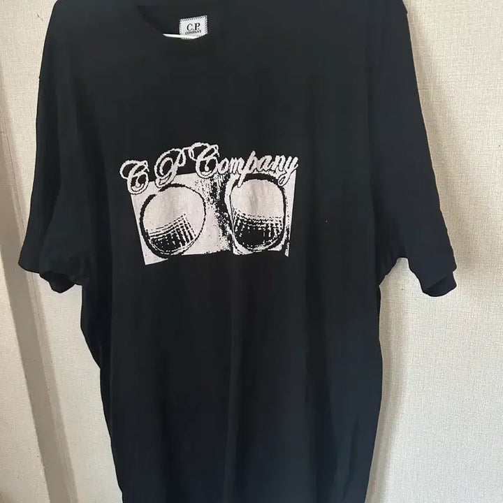 [BUNJANG] CP Company Black T-Shirt XXL / CP컴퍼니 블랙 반팔티셔츠 XXL 110