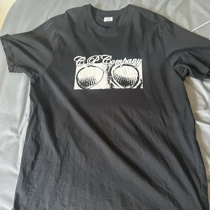 [BUNJANG] CP Company Black T-Shirt XXL / CP컴퍼니 블랙 반팔티셔츠 XXL 110