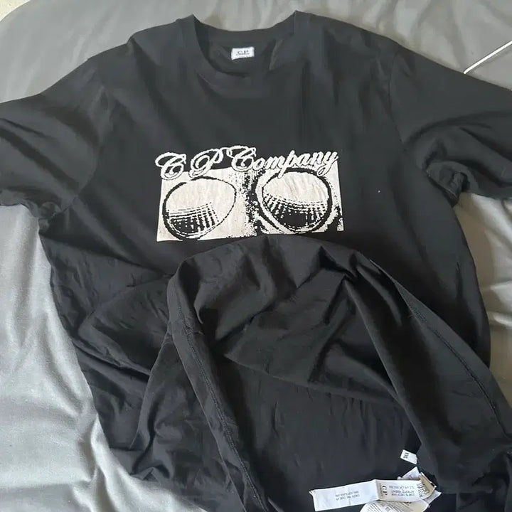 [BUNJANG] CP Company Black T-Shirt XXL / CP컴퍼니 블랙 반팔티셔츠 XXL 110