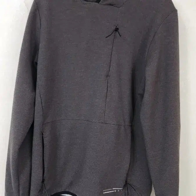 [BUNJANG] Mulawear Dark Melange Grey Hoodie / 뮬라웨어 다크멜란지 그레이 후드티