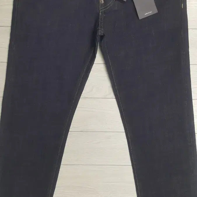 [BUNJANG] Dsquared2 Black Patch Slim Fit Stretch Denim Jeans 32" / 디스퀘어드2(사방스판) 블랙패치 얇은대님 32인치(No.234)새상품!