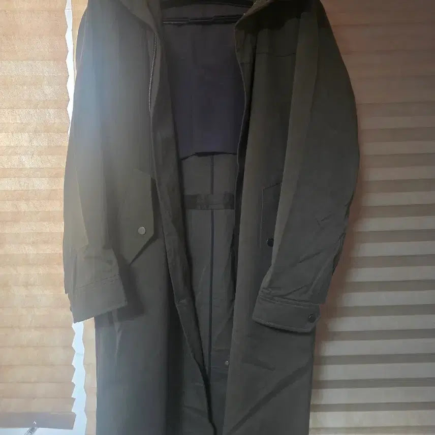 [BUNJANG] System Homme Studded Khaki Hooded Field Jacket / 시스템옴므 스터드 야상자켓팝니다