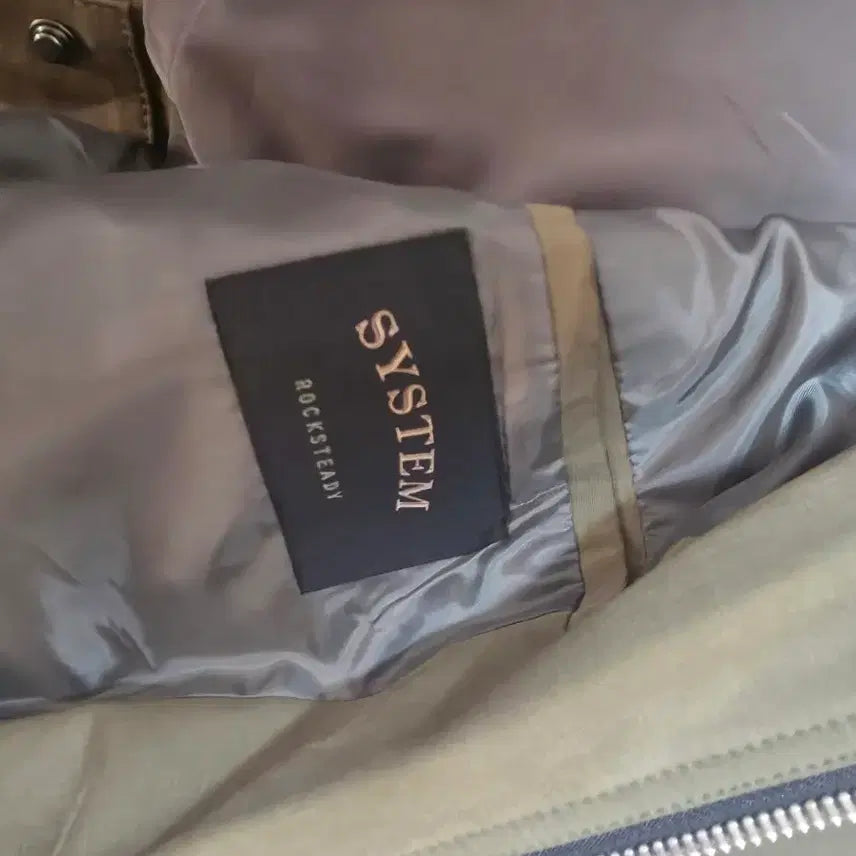[BUNJANG] System Homme Studded Khaki Hooded Field Jacket / 시스템옴므 스터드 야상자켓팝니다