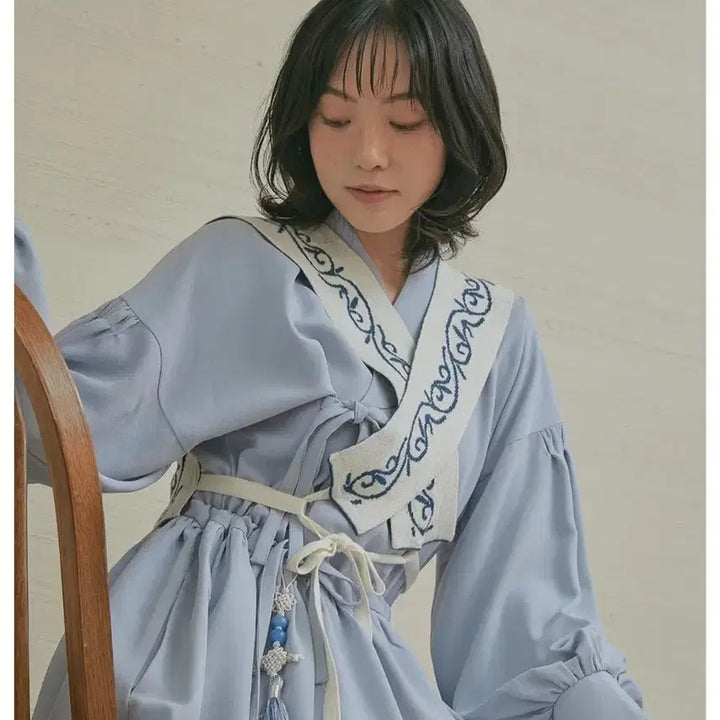 [BUNJANG] Gyojip New Seoul One-Piece Dress Set / 생활한복 교집합 신서울 원피스