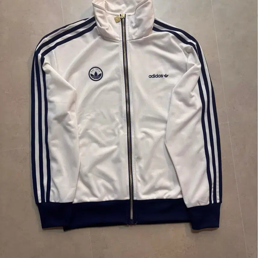 [BUNJANG] Adidas Firebird Badge Track Top - Cloud White / 아디다스 파이어버드 배지 트랙 탑 클라우드 화이트