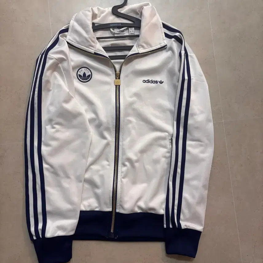 [BUNJANG] Adidas Firebird Badge Track Top - Cloud White / 아디다스 파이어버드 배지 트랙 탑 클라우드 화이트