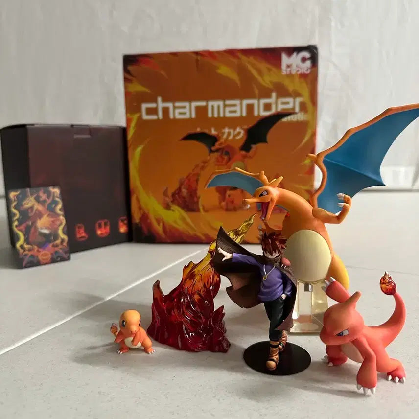 [BUNJANG] Pokemon Scale World Charizard Evolution Tree Figure / 포켓몬 스케일월드 Mg리자몽 진화트리