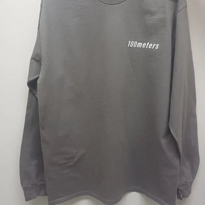 [BUNJANG] 100M Official Long Sleeve T-Shirt / 햐쿠엠 100m 백미터 공식 긴팔티