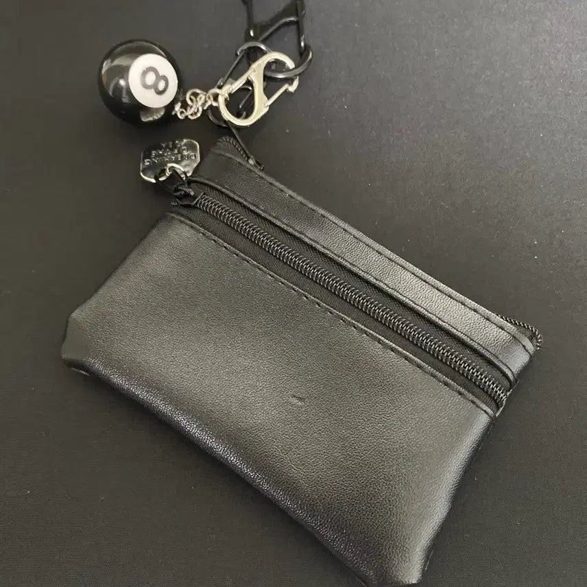 [BUNJANG] Black Coin Pouch Keychain / 동전지갑 키링 키체인