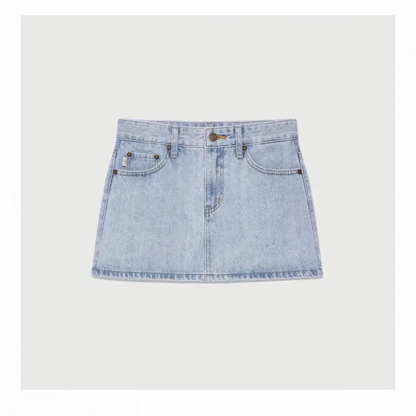 [BUNJANG] Glowny Bella Skirt Light Blue L / 글로니 벨라 스커트 라이트 블루 L