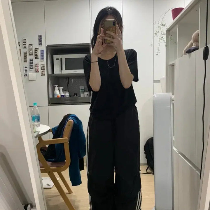 [BUNJANG] Adidas Parachute Pants / [새상품급/착샷] 아디다스 파라슈트 팬츠